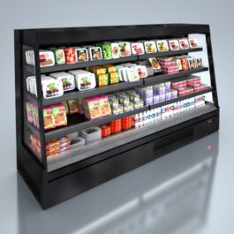 LOW PROFILE OPEN MERCHANDISER (SELF-CONTAINED)